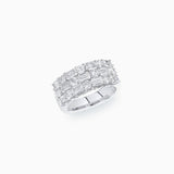 18K White Gold Diamond Ring