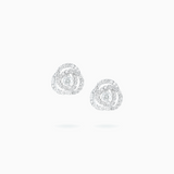 18k White Gold Diamond Earrings
