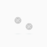 18K White Gold Diamond Earrings