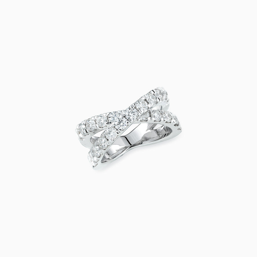 18K White Gold Diamond Ring