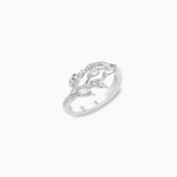 18K White Gold Diamond Ring