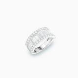 18K White Gold Diamond Ring
