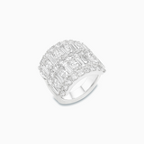 18K White Gold Diamond Ring