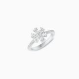 18K White Gold Diamond Ring
