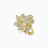 18K Yellow Gold Diamond Ring