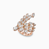 18K Rose Gold Diamond Ring