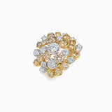 18K White & Yellow Gold Diamond Ring