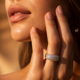 18K White Gold Diamond Ring