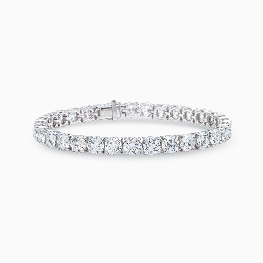 18K White Gold Diamond Bracelet