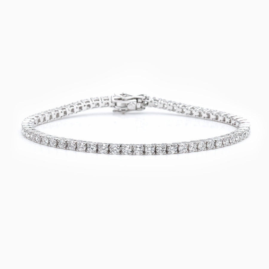 18K White Gold Diamond Bracelet
