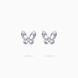 18K  White Gold Diamond Earrings