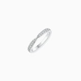 18K White Gold Diamond Ring