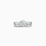 18K White Gold Diamond Ring