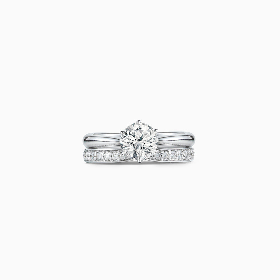 18K White Gold Diamond Ring