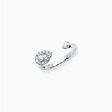 18K White Gold Diamond Ring