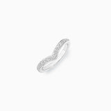 18K White Gold Diamond Ring