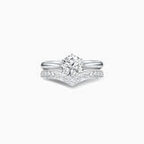 18K White Gold Diamond Ring