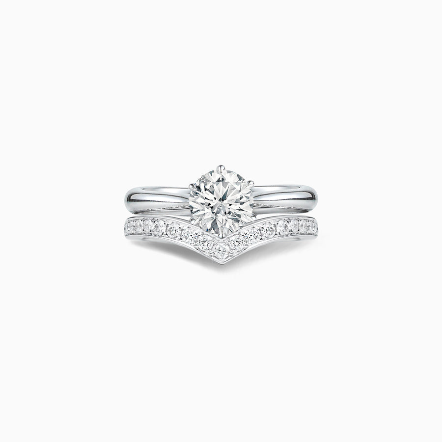 18K White Gold Diamond Ring